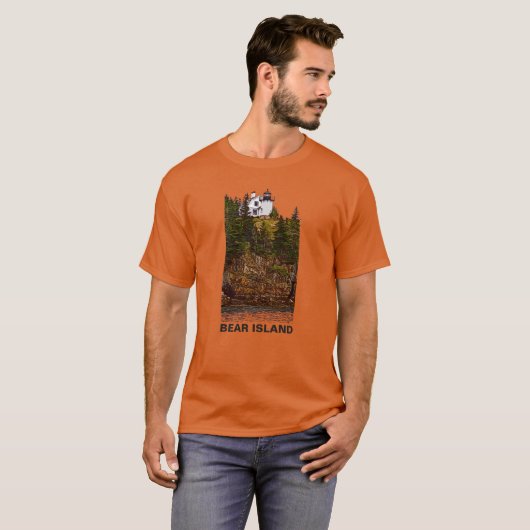 T-SHIRT ÎLE DE BEAR (Devant entier)