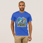 T-SHIRT ÎLE DE BLUEFISH-LONG 2 (Devant entier)
