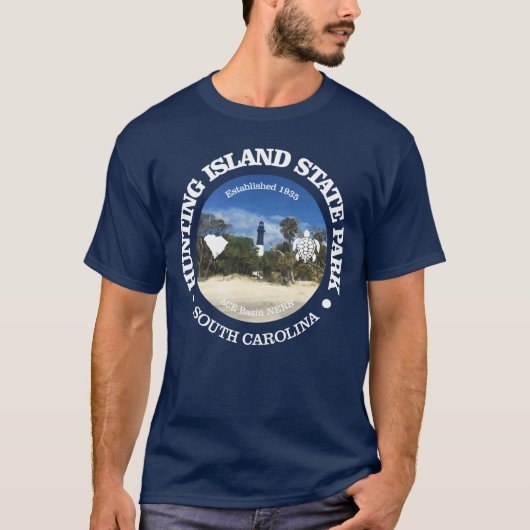 T-shirt Île de chasse SP (Devant)
