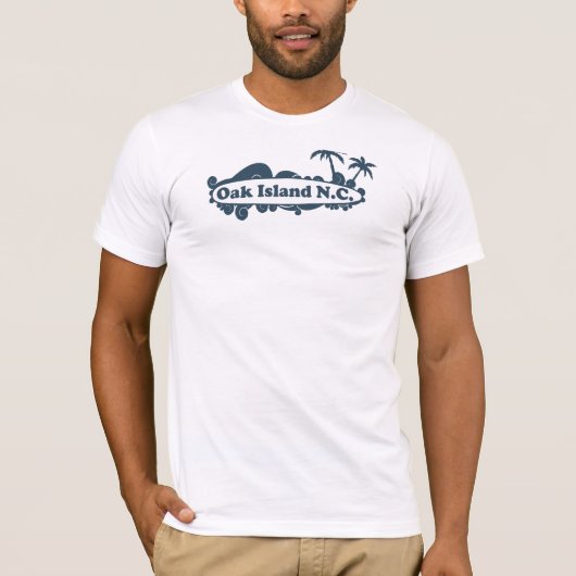 T-shirt Île de chêne (Devant)