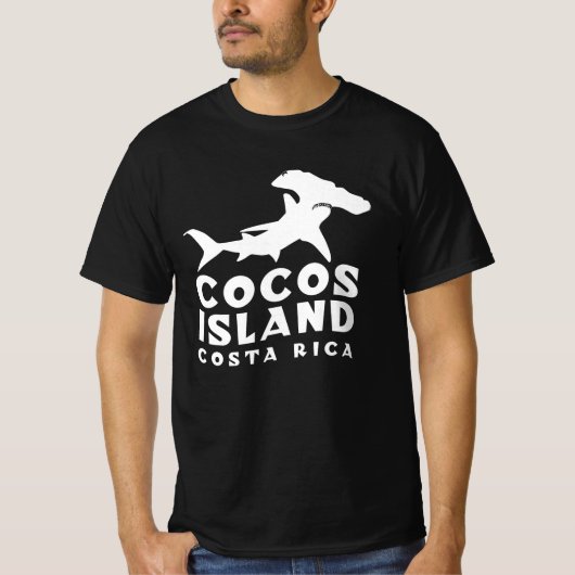 T-shirt Île de Cocos de requin marmerhead (Devant)