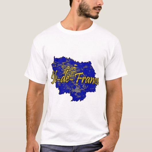 T-shirt Île-de-France (Devant)
