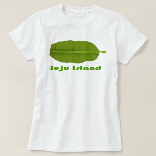 T-shirt Île de Jeju (Design devant)