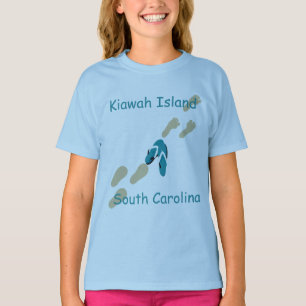 T-shirt Ile de Kiawah, les filles de la Caroline du Sud