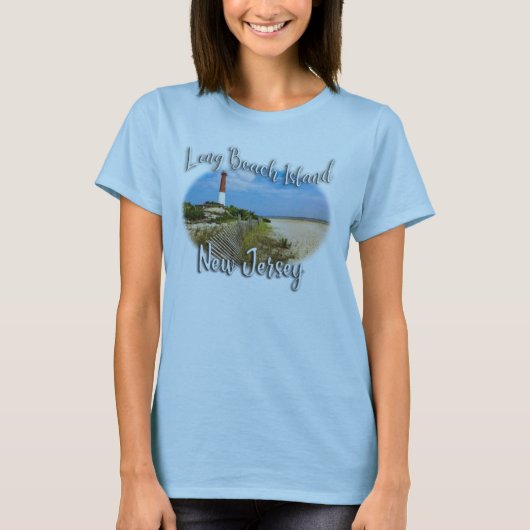 T-SHIRT ÎLE DE LONG BEACH PAR EKLEKTIX (Devant)