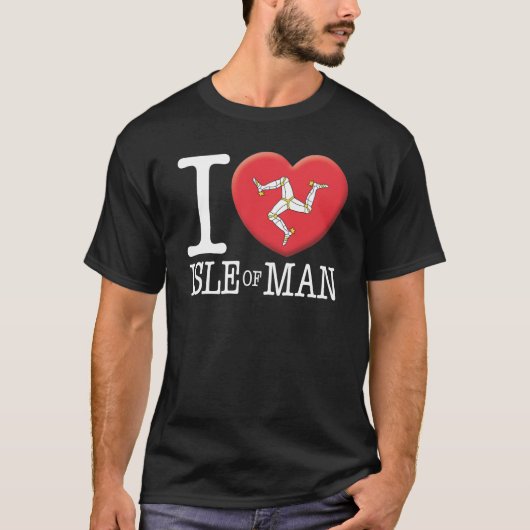 T-shirt Île de Man (Devant)