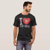 T-shirt Île de Man (Devant entier)
