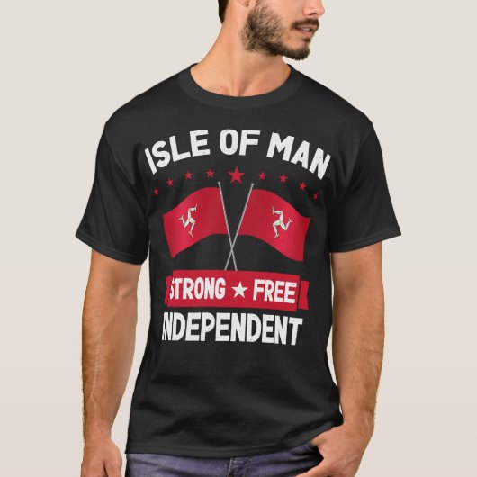 T-shirt Île de Man (Devant)