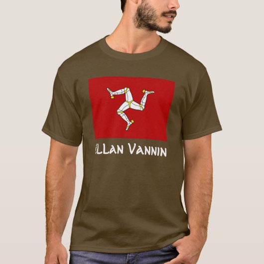 T-shirt Île de Man/Ellan Vannin (Devant)