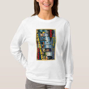 T-shirt Île de Père Noël Catalina, la Californie