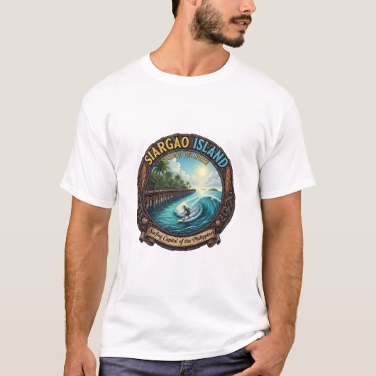 T-SHIRT ÎLE DE SIARGAO (Devant)
