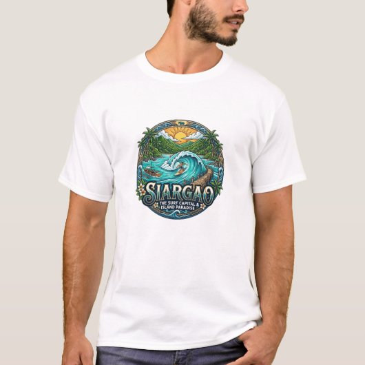 T-SHIRT ÎLE DE SIARGAO (Devant)