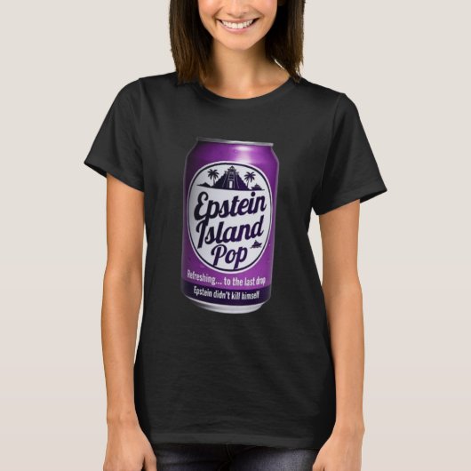T-SHIRT ÎLE D'EPSTEIN POP (Devant)