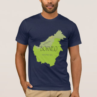 T-shirt Île du Bornéo