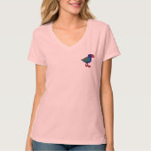 T-shirt Île du sud Takahe de Birdorable (Devant)