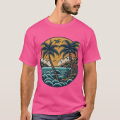 T-shirt Île Échap (Devant)
