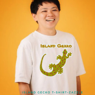 T-shirt Île Gecko