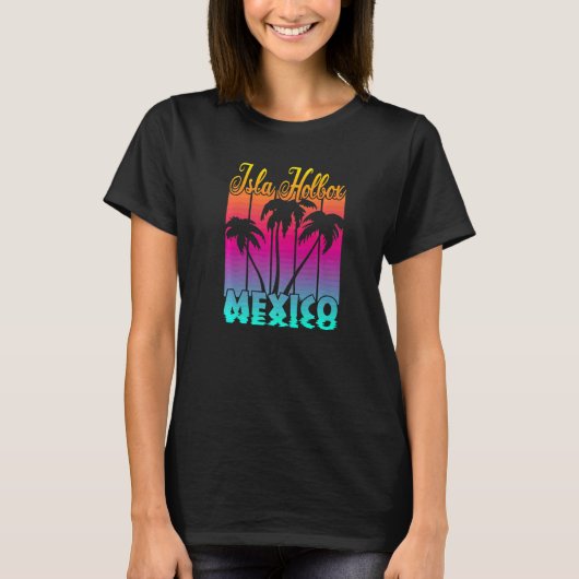 T-shirt Île Holbox Mexique (Devant)
