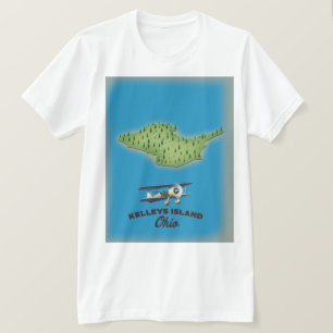 T-shirt Île Kelleys Ohio