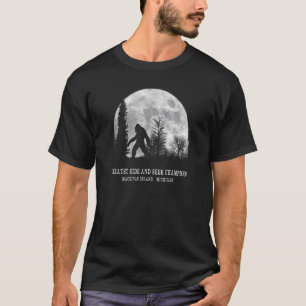 T-shirt Île Mackinac Michigan Plus Grande Cachée Et Cherch