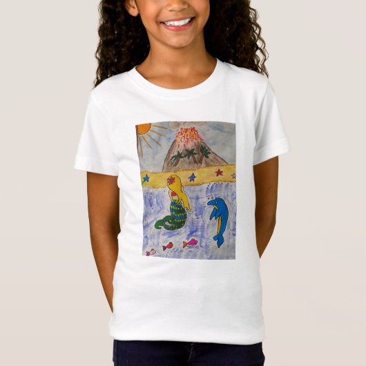 T-Shirt Île Mermaid (Devant)