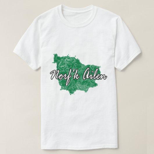 T-shirt Île Norfolk (Design devant)