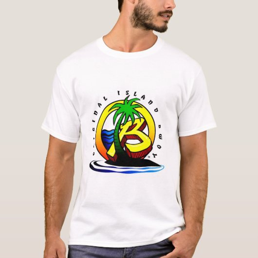 T-SHIRT ÎLE ORIGINALE BWOY (Devant)