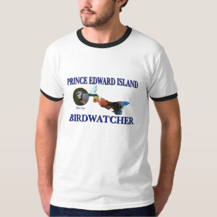 T-shirt Île Prince Edouard Birdwatcher