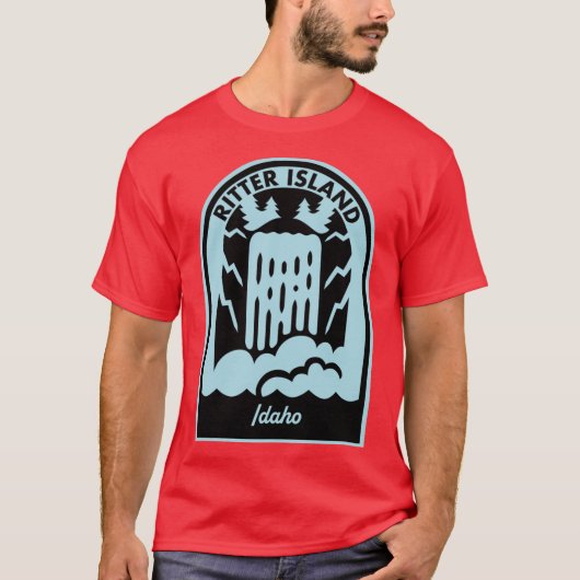 T-shirt Île Ritter Idaho (Devant)