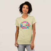T-shirt Île Rustique Oiseau 'Aloha' (Devant entier)