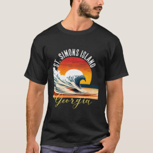 T-shirt Île St Simons Île St Simons