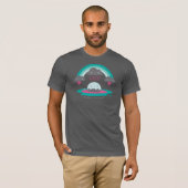 T-shirt Île triste 2 (Devant entier)