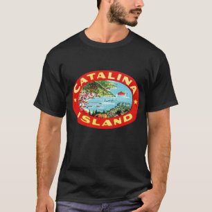 T-shirt Île vintage la Californie de Catalina