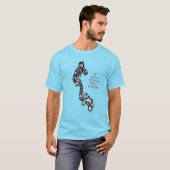 T-shirt Île Whidbey (Devant entier)