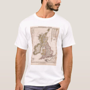 T-shirt Îles britanniques, Angleterre, Irlande