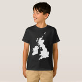 T-shirt Îles britanniques dans le blanc (Devant entier)