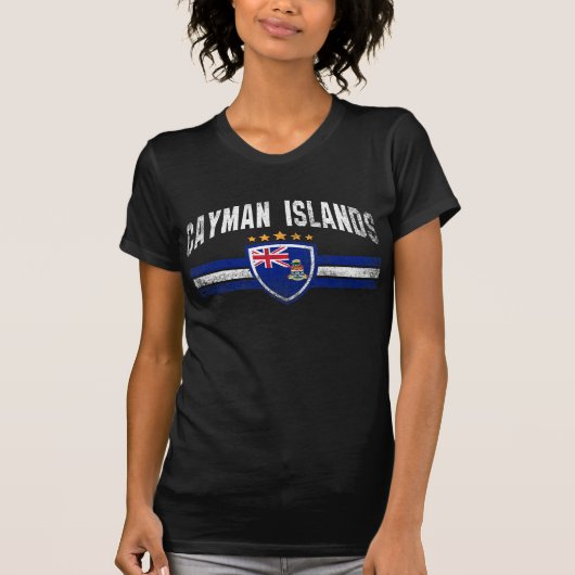 T-shirt Îles Caïmans (Devant)
