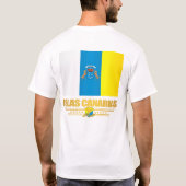 T-shirt Îles Canaries (Dos)