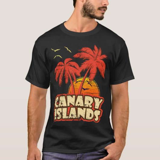 T-shirt Îles Canaries (Devant)