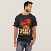 T-shirt Îles Canaries (Devant entier)
