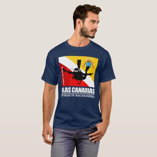T-shirt Îles Canaries DF2 (Devant entier)