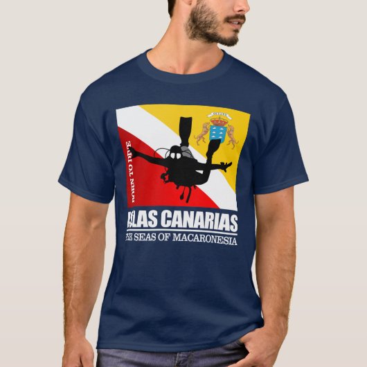 T-shirt Îles Canaries DF2 (Devant)