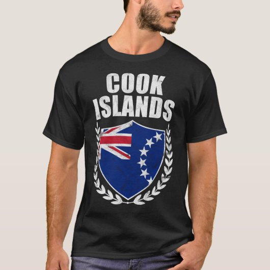 T-shirt Îles Cook (Devant)