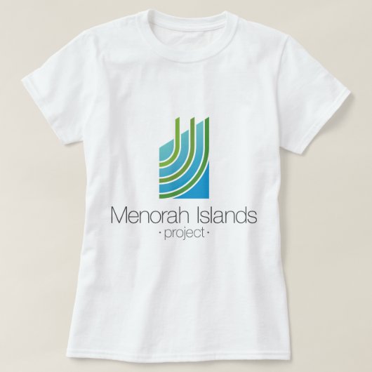 T-shirt Îles de Menorah (Design devant)