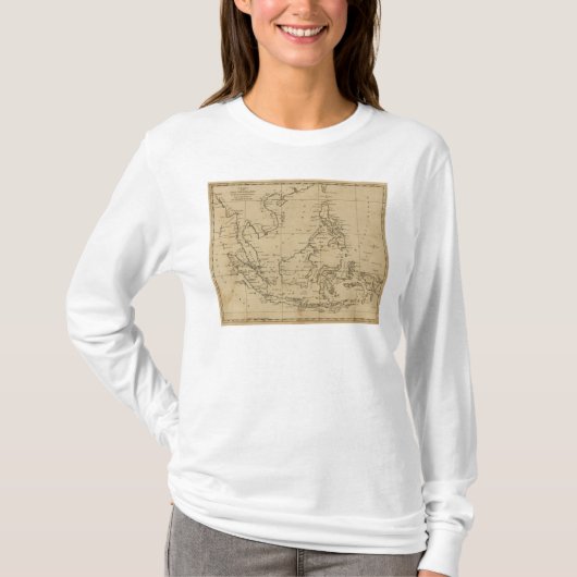 T-shirt Îles est 2 de l'Inde (Devant)