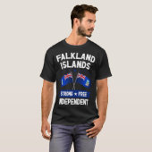 T-shirt Îles Falkland (Devant entier)
