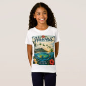 T-Shirt Îles Hawaï (Devant entier)