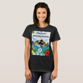 T-shirt Îles Hawaï (Devant entier)