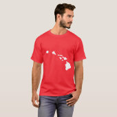 T-shirt Îles hawaïennes (Devant entier)