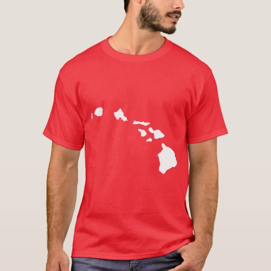 T-shirt Îles hawaïennes (Devant)